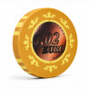 Cash Game Chip "EURO - SERIES 3 - 0.02" - Limited Edition - Ceramic - 10g