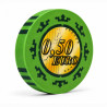 Cash Game Chip "EURO - SERIES 3 - 0.50" - Limited edition - ceramic - 10g