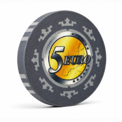 Jeton de Cash Game "EURO - SÉRIE 3 - 5" - Edition limitée - en céramique - 10g