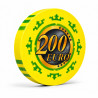 Spelbricka för Cash Game "EURO - SERIE 3 - 200" - Begränsad upplaga - i keramik - 10g