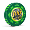 Cash Game Token "EURO - SERIES 3 - 100" - Limited Edition - Ceramic - 10g