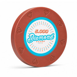 Poker chip "DIAMOND 5000" -...