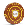 Gettone da poker "VALORE SUNSHINE 5000" - 14g - in clay composite con inserto metallico - in vendita singolarmente