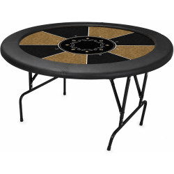 Individueller "RUNDER XL" Spieltisch - 150 cm - abnehmbarer Polsterrand