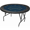 Mesa de juego "REDONDA XL" personalizada - 150 cm - reposabrazos desmontable