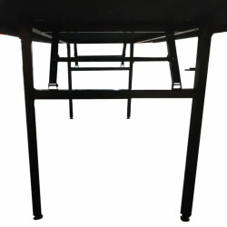 Table de poker  "PERSONNALISÉ XL" - boudins amovibles - pieds pliants