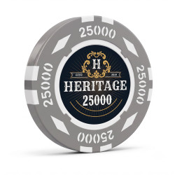 Ficha de pôquer "HERITAGE...