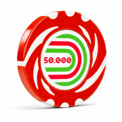 Ficha de poker "TWISTER...