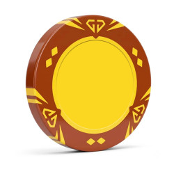 Żeton pokerowy "BROWN SUN"...