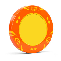 Pokerfiches "SUN ORANGE"...