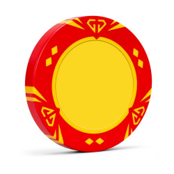 Pokerchip "RED SUN" zonder...