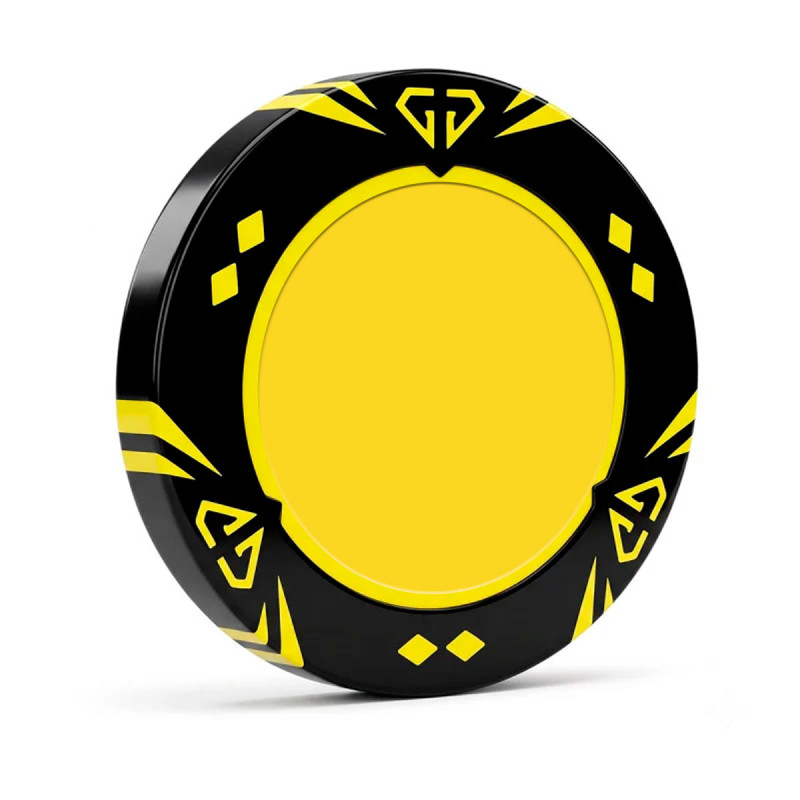 Zeton do pokera "BLACK SUN" bez naklejek - do spersonalizowania