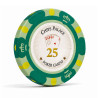 Poker chip "CROWN 25" - made of clay composite with metal insert - 14g - sold individually