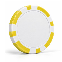 Pokerchips "8 GELBE SPOTS"...