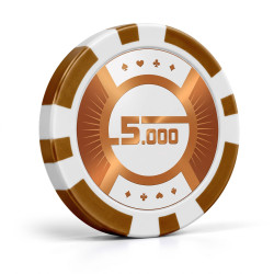 Poker chips "RUNNER UP...