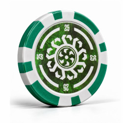 "Celtik 25" poker chips -...