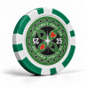 Pokermarker "ULTIMATE POKER CHIPS 25" - i ABS med metallinlägg – rulle med 25 marker – 11,5 g