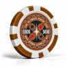"ULTIMATE POKER CHIPS 5000" Poker Chips - ABS with metal insert - 25-chip roll - 11.5g