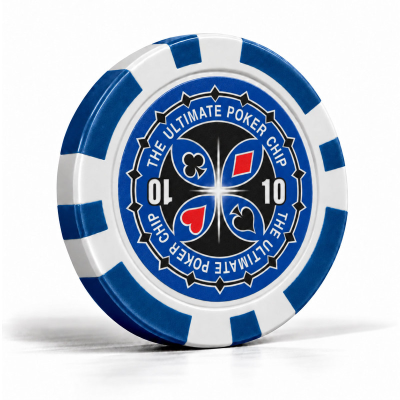 Ultimate Poker Chips 10 - ABS with metal insert - roll of 25 chips - 11.5 g