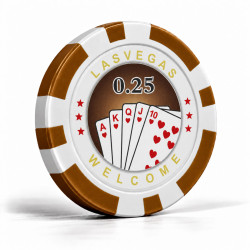 "Poker chips 'ROYAL FLUSH...