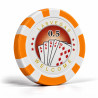 Gettoni da poker "ROYAL FLUSH 0.5" - in ABS con inserto metallico - roll di 25 gettoni - 11,5 g