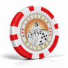 Pokerchips "ROYAL FLUSH 5" - i ABS med metallinlägg - 25-styckespaket - 11,5 g
