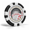 Żetony do pokera "ROYAL FLUSH 100" - z ABS z wkładką metalową - rolka 25 żetonów - 11,5 g