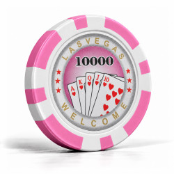 Poker chips "ROYAL FLUSH...