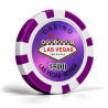 Żetony do pokera "WELCOME LAS VEGAS 500" - ABS z wkładką metalową - rolka 25 żetonów - 11,5 g