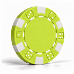 Poker chips "LIGHT GREEN...