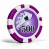 Żetony do pokera "YING YANG 500" - wyprodukowane z ABS z wkładką metalową - rolka 25 sztuk - 11,5 g