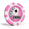 Fichas de poker "YING YANG 10000" - em ABS com inserção metálica - rolo de 25 fichas - 11,5 g