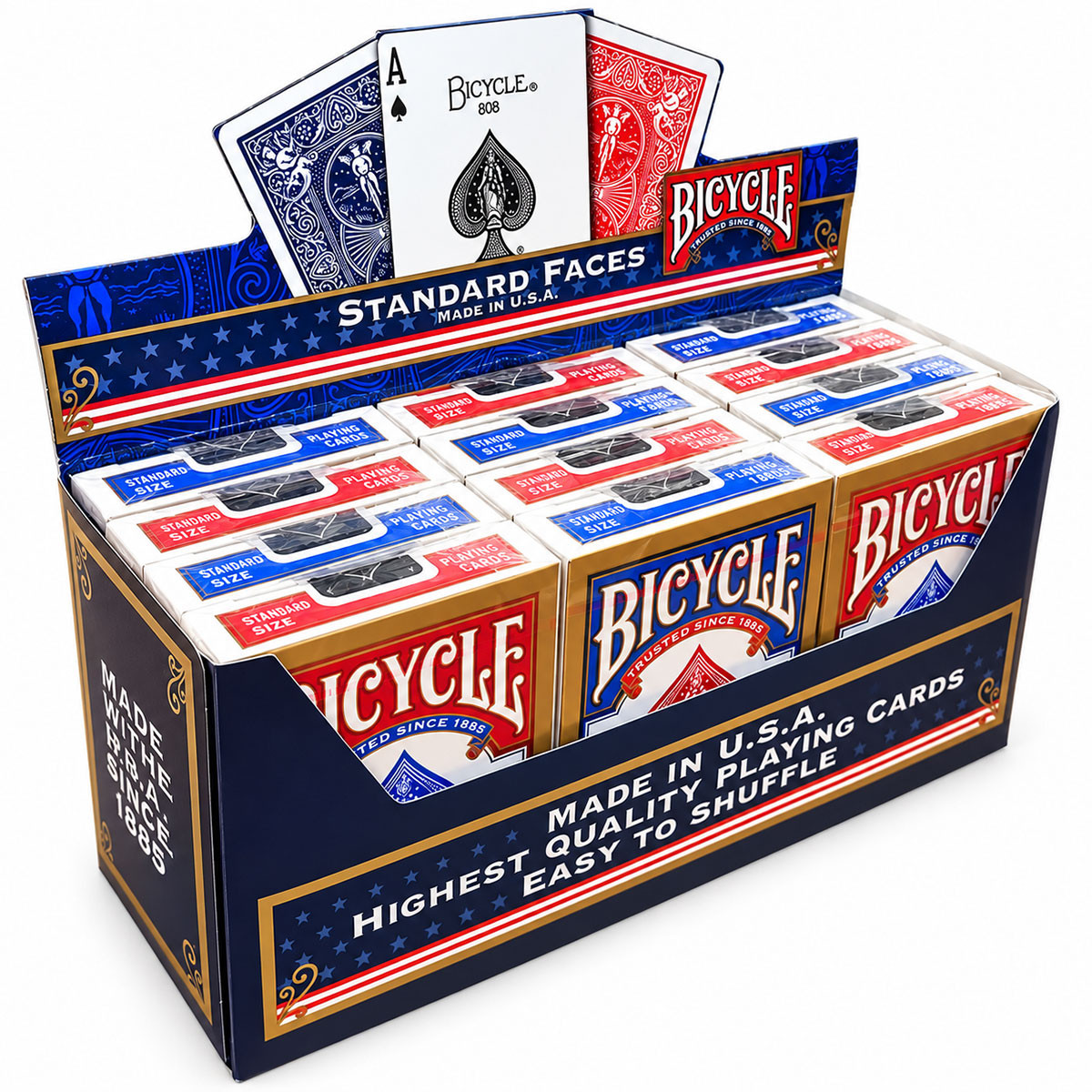 Cartouche Bicycle "RIDER BACK" Standard - 12 jeux