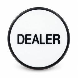 Two-tone Dealer Button - 77cm - 2 different sides