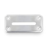 Fichas Slot "INOX" para mesa de póker - de rosca - ranura de 52 mm por 7 mm.