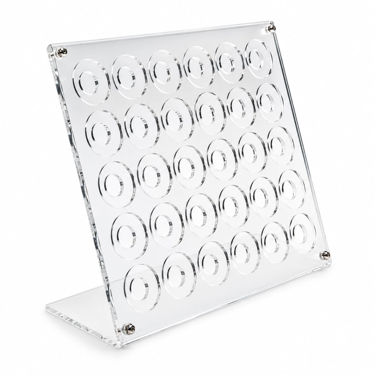 Plexiglas-display voor 30 pokerschijven