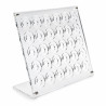 Plexiglasställ för 30 pokerspelmarker.