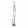 Poker trofee "LAS VEGAS" - glas - gegraveerde tekst - 20 cm hoog