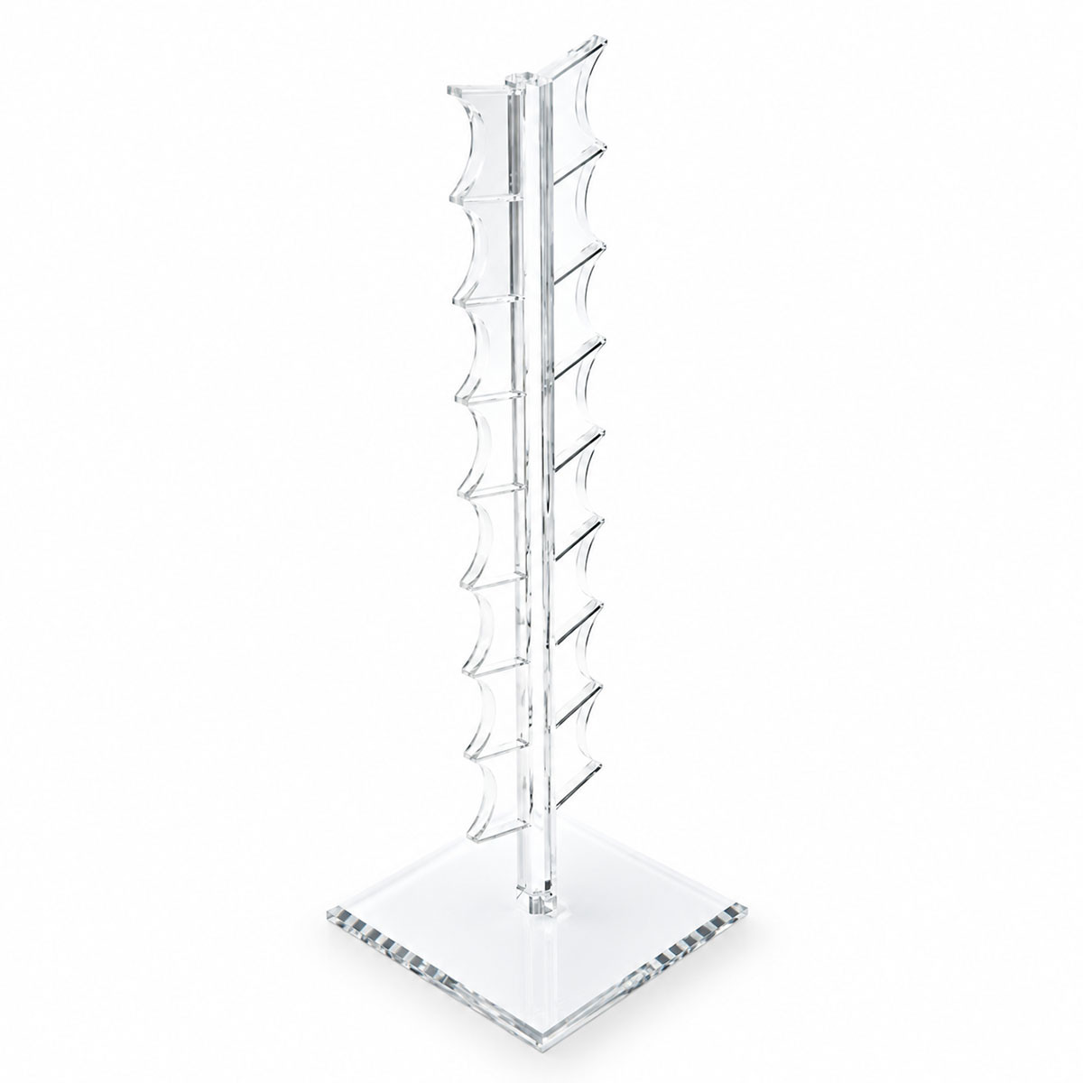 Recorrido de presentación para 16 fichas de ruleta - en plexiglás - 49,5 cm.