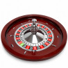Fransk gigantisk roulette i mahogny - Singel 0 - 80cm - förbeställning