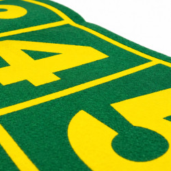 Chuck a Luck in metaal 45 cm - Met groen vilt spelmat