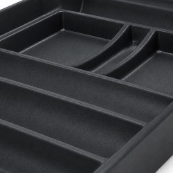 Plastic tray with 300 tokens for storage case.