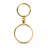 Sleutelhanger met een jetonhouder voor een pokerchip van 40 mm. 