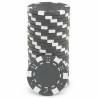Pokerchips "DICE GRÅ" - i ABS med metallinlägg - 25 chipsrulle - 11,5 g