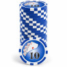 Pokerchips "YING YANG 10" - in ABS met metalen inleg - rol van 25 chips - 11,5 g