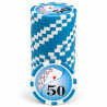 Jetons de poker "YING YANG 50" - en ABS avec insert métallique – rouleau de 25 jetons  – 11,5 g