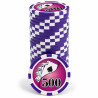 Jetons de poker "YING YANG 500" - en ABS avec insert métallique – rouleau de 25 jetons  – 11,5 g