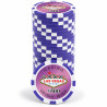 Jetons de poker "WELCOME LAS VEGAS 500" - en ABS avec insert métallique – rouleau de 25 jetons  – 11,5 g