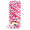 Fichas de póker "WELCOME LAS VEGAS 10000" - en ABS con inserto metálico - rollo de 25 fichas - 11,5 g