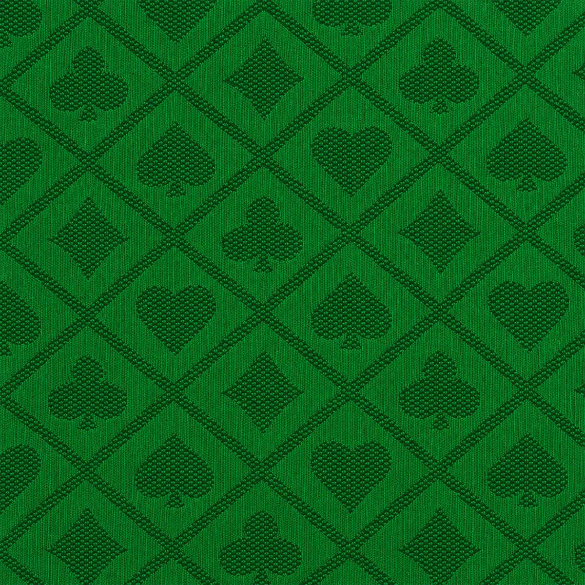 Tissu pour table de poker "SUITED VERT"– glisse parfaite – très résistant – en polyester